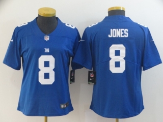 New York Giants 8# Jones NFL Womens Jerseys 114692