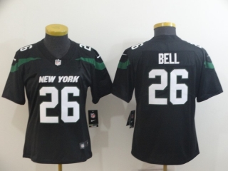 New York Jets 26# Bell NFL Womens Jerseys 114700