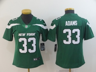 New York Jets 33# Adams NFL Womens Jerseys 114703