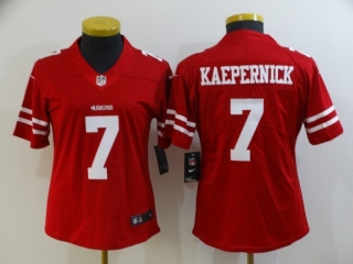 San Francisco 49ers 7# Kaepernick NFL Womens Jerseys 114755