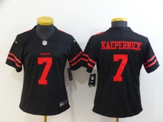 San Francisco 49ers 7# Kaepernick NFL Womens Jerseys 114756