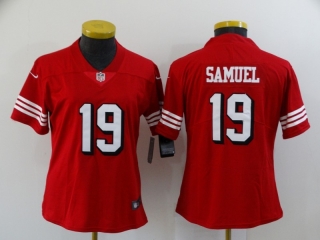 San Francisco 49ers 19# Samuel NFL Womens Jerseys 114762