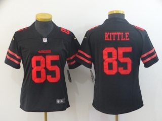 San Francisco 49ers 85# Kittle NFL Womens Jerseys 114774