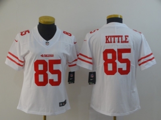 San Francisco 49ers 85# Kittle NFL Womens Jerseys 114773