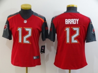 Tampa Bay Buccaneers 12# Brady NFL Womens Jerseys 114795