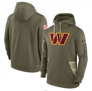 Washington Redskins Salute to Service Pullover Olive NFL Hoodies 114863