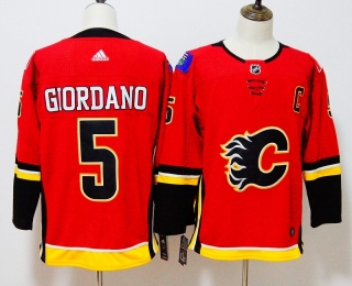 Calgary Flames 5# Giordano NFL Jerseys 114905