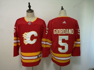 Calgary Flames 5# Giordano NFL Jerseys 114906