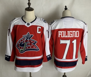 Columbus Blue Jackets 71# Foligno NHL Jerseys 114943