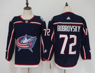 Columbus Blue Jackets 72# Bobrovsky NHL Jerseys 114944