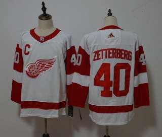 Detroit Red Wings 40# Zetterberg NHL Jerseys 114964