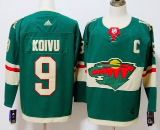 Minnesota Wild 9# Koivu NHL Jerseys 114994