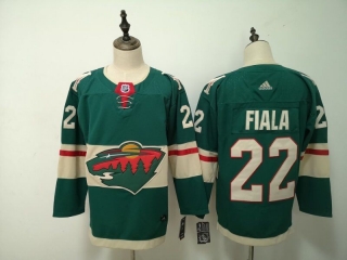 Minnesota Wild 22# Fiala NHL Jerseys 114997