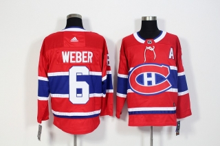 Montreal Canadiens 6# Weber NHL Jerseys 115000