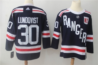 New York Rangers 30# Lundqvist NHL Jerseys 115038