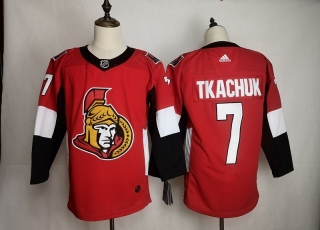 Ottawa Senators 7# Tkachuk NHL Jerseys 115042