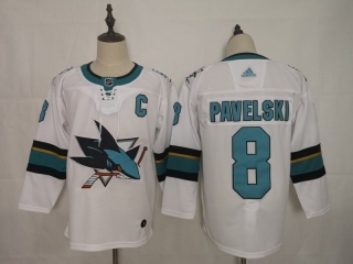 San Jose Sharks 8# Pavelski NHL Jerseys 115087