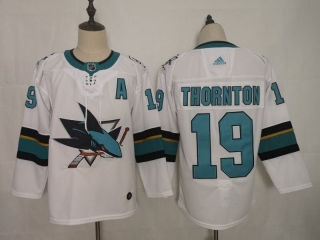 San Jose Sharks 19# Thornton NHL Jerseys 115091