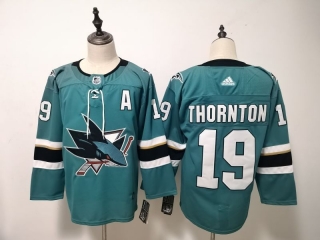 San Jose Sharks 19# Thornton NHL Jerseys 115092