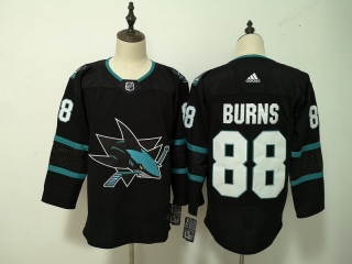 San Jose Sharks 88# Burns NHL Jerseys 115101