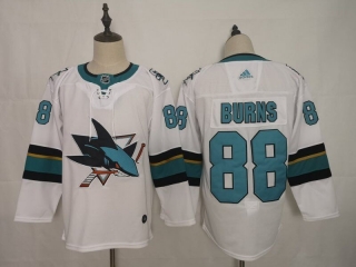 San Jose Sharks 88# Burns NHL Jerseys 115102