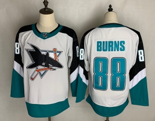 San Jose Sharks 88# Burns NHL Jerseys 115103