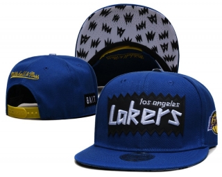 Los Angeles Lakers Mitchell&Ness NBA Snapback Hats 115278