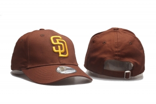 San Diego Padres MLB Curved Strapback Hats 115420