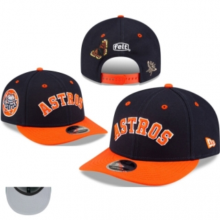 Houston Astros MLB 9FIFTY Curved Snapback Hats 115506