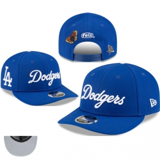 Los Angeles Dodgers MLB 9FIFTY Curved Snapback Hats 115507