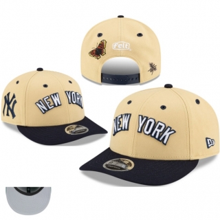 New York Yankees MLB 9FIFTY Curved Snapback Hats 115510