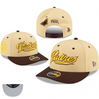 San Diego Padres MLB 9FIFTY Curved Snapback Hats 115512