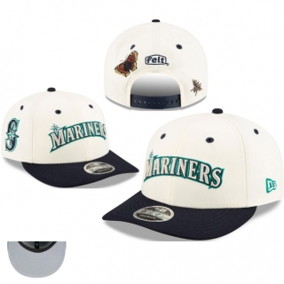 Seattle Mariners MLB 9FIFTY Curved Snapback Hats 115513