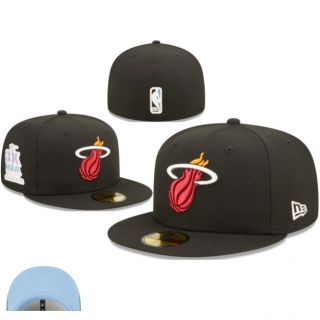 Miami Heat NBA 59FIFTY Fitted Hats 115526