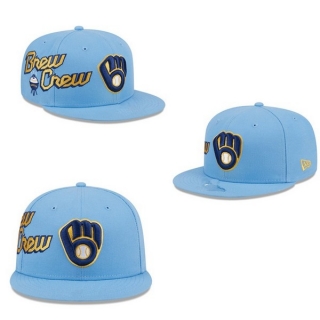 Milwaukee Brewers MLB Snapback Hats 115551