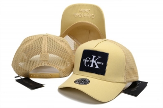 Calvin Klein Jeans Pure Cotton High Quality Curved Mesh Snapback Hats 115632