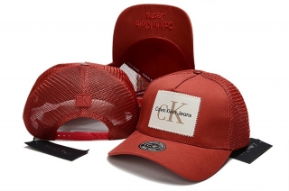 Calvin Klein Jeans Pure Cotton High Quality Curved Mesh Snapback Hats 115633