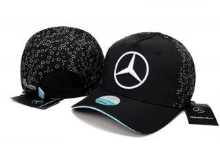 Mercedes-Bens AMG Pure Cotton High Quality Curved Adjustable Hats 115643