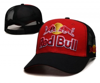 Red Bull Curved Mesh Snapback Hats 115877