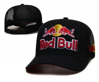 Red Bull Curved Mesh Snapback Hats 115878