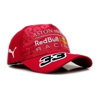 Red Bull Curved Snapback Hats 115880