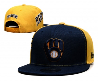 Milwaukee Brewers MLB Snapback Hats 115898