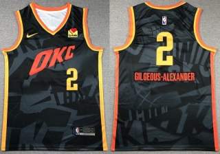 Oklahoma City Thunder 2# Gilgeous-Alexander NBA Jerseys 116094