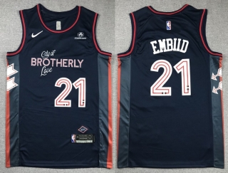 Philadelphia 76ers 21# Embiid NBA Jerseys 116096