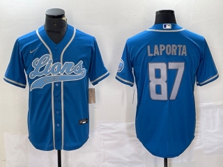 Detroit Lions 87# Laporta NFL Mens Jerseys 116106