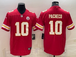 Kansas City Chiefs 10# Pacheco NFL Mens Jerseys 116108