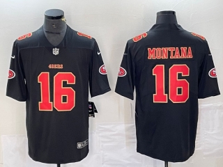 Kansas City Chiefs 16# Montana NFL Mens Jerseys 116116