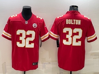 Kansas City Chiefs 32# Bolton NFL Mens Jerseys 116117