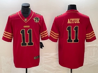 San Francisco 49ers 11# Aiyuk NFL Mens Jerseys 116138