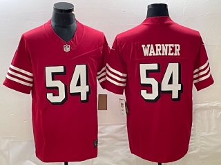 San Francisco 49ers 54# Warner NFL Mens Jerseys 116155